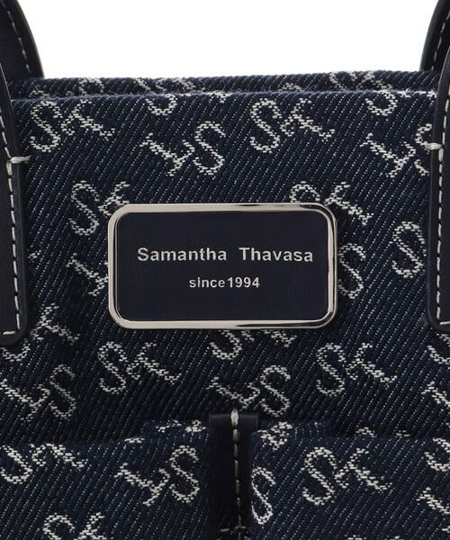 Samantha Thavasa / サマンサタバサ ハンドバッグ | Denim ST Jacquard Ⅱ ハンドバッグ | 詳細14