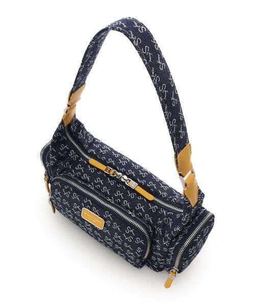 Samantha Thavasa / サマンサタバサ ショルダーバッグ | Denim ST Jacquard Ⅱ ショルダーバッグ | 詳細8