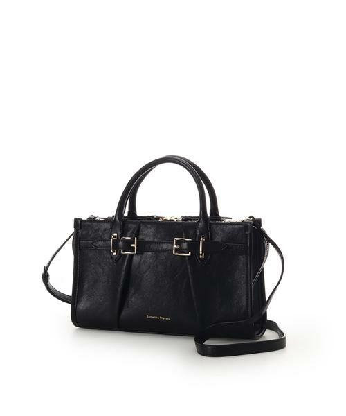 Samantha Thavasa / サマンサタバサ ハンドバッグ | ベルトデザインワイドハンドバッグ | 詳細6