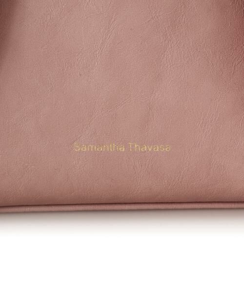 Samantha Thavasa / サマンサタバサ ハンドバッグ | ベルトデザインワイドハンドバッグ | 詳細17