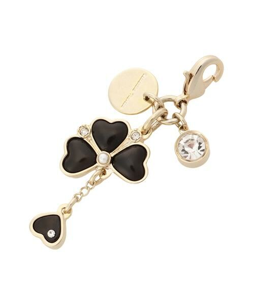 Samantha Thavasa/サマンサタバサ クローバーモチーフ ファスナーチャーム ブラック FREE Samantha Thavasa/サマンサタバサ クローバーモチーフ ファスナーチャーム ブラック FREE