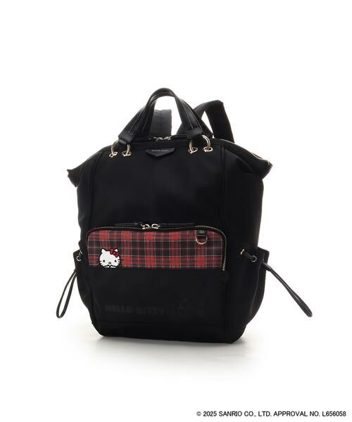 Samantha Thavasa/サマンサタバサ 「ハローキティ」コレクション ナイロンリュック ブラック FREE