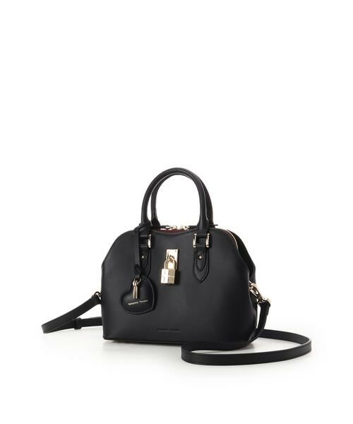 Samantha Thavasa / サマンサタバサ ハンドバッグ | ハートモチーフレザーハンドバッグ 小サイズ | 詳細6