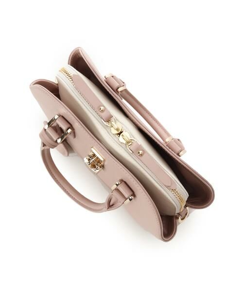 Samantha Thavasa / サマンサタバサ ハンドバッグ | ハートモチーフレザーハンドバッグ 小サイズ | 詳細15