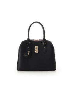 Samantha Thavasa / サマンサタバサ ハンドバッグ | ハートモチーフレザーハンドバッグ 大サイズ