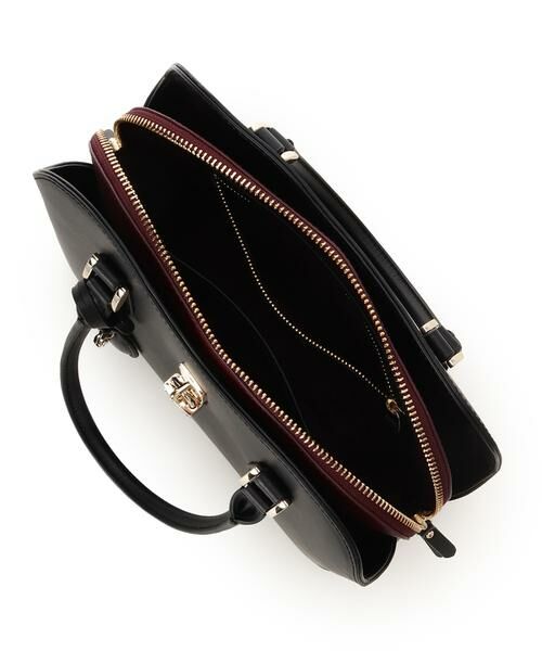 Samantha Thavasa / サマンサタバサ ハンドバッグ | ハートモチーフレザーハンドバッグ 大サイズ | 詳細4