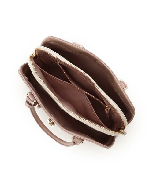 Samantha Thavasa / サマンサタバサ ハンドバッグ | ハートモチーフレザーハンドバッグ 大サイズ | 詳細16