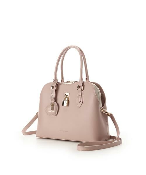 Samantha Thavasa / サマンサタバサ ハンドバッグ | ハートモチーフレザーハンドバッグ 大サイズ | 詳細18