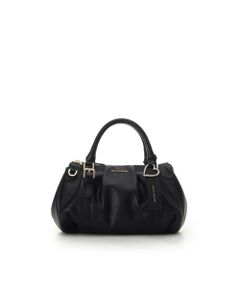 Samantha Thavasa / サマンサタバサ ハンドバッグ | タックデザインソフトレザーハンドバッグ