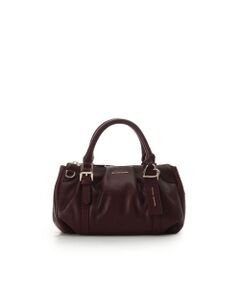 Samantha Thavasa / サマンサタバサ ハンドバッグ | タックデザインソフトレザーハンドバッグ