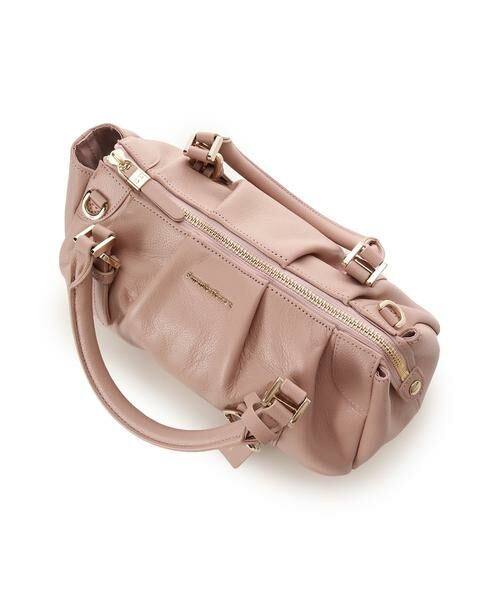 Samantha Thavasa / サマンサタバサ ハンドバッグ | タックデザインソフトレザーハンドバッグ | 詳細15