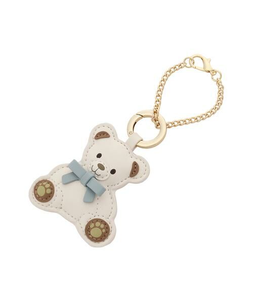 Samantha Thavasa/サマンサタバサ ベアモチーフ ミラーバッグチャーム オフホワイト FREE