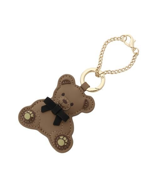 Samantha Thavasa/サマンサタバサ ベアモチーフ ミラーバッグチャーム ブラウン FREE