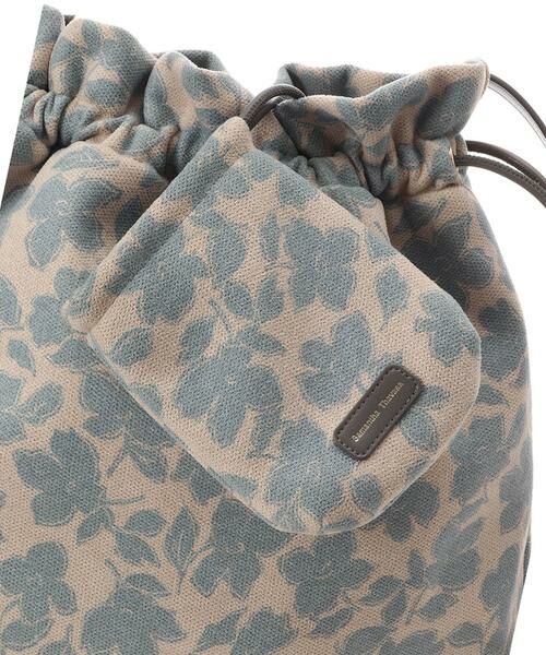 Samantha Thavasa / サマンサタバサ ショルダーバッグ | ミニ巾着ポーチつき フラワーデザインショルダーバッグ | 詳細11