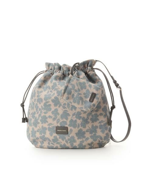 Samantha Thavasa / サマンサタバサ ショルダーバッグ | ミニ巾着ポーチつき フラワーデザインショルダーバッグ | 詳細12