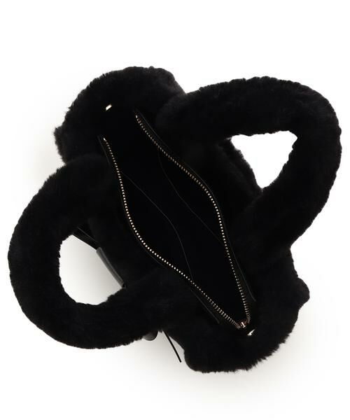 Samantha Thavasa / サマンサタバサ ハンドバッグ | ワンポイントリボン ファーバッグ | 詳細4