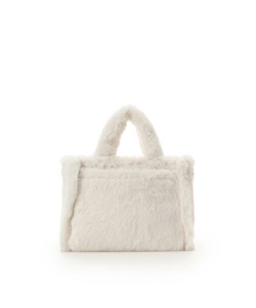 Samantha Thavasa / サマンサタバサ ハンドバッグ | ワンポイントリボン ファーバッグ | 詳細8