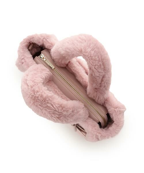 Samantha Thavasa / サマンサタバサ ハンドバッグ | ワンポイントリボン ファーバッグ | 詳細15