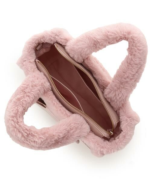 Samantha Thavasa / サマンサタバサ ハンドバッグ | ワンポイントリボン ファーバッグ | 詳細16