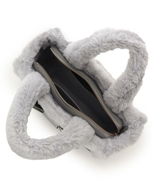 Samantha Thavasa / サマンサタバサ ハンドバッグ | ワンポイントリボン ファーバッグ | 詳細22