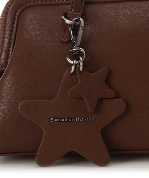 Samantha Thavasa / サマンサタバサ ハンドバッグ | スターチャーム付き ワイドボストンバッグ | 詳細5