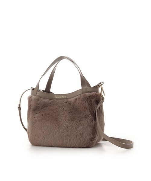 Samantha Thavasa / サマンサタバサ ハンドバッグ | ポーチ付き コンパクトファーバッグ | 詳細12