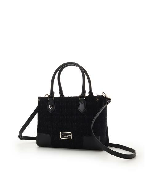 Samantha Thavasa / サマンサタバサ ハンドバッグ | [Holiday Collection]ファンシーツイード スクエアハンドバッグ | 詳細6