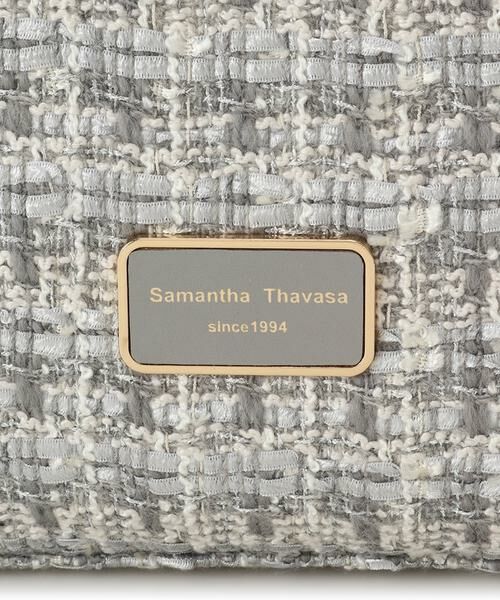 Samantha Thavasa / サマンサタバサ ハンドバッグ | [Holiday Collection]ファンシーツイード スクエアハンドバッグ | 詳細11