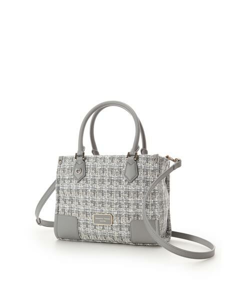 Samantha Thavasa / サマンサタバサ ハンドバッグ | [Holiday Collection]ファンシーツイード スクエアハンドバッグ | 詳細12