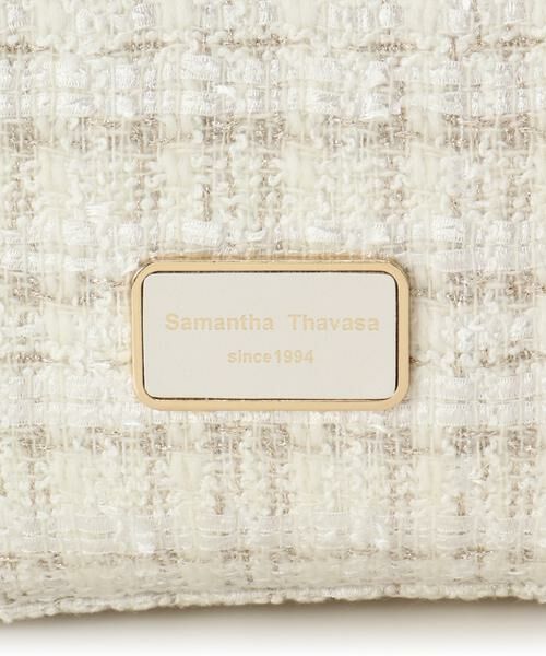 Samantha Thavasa / サマンサタバサ ハンドバッグ | [Holiday Collection]ファンシーツイード スクエアハンドバッグ | 詳細17