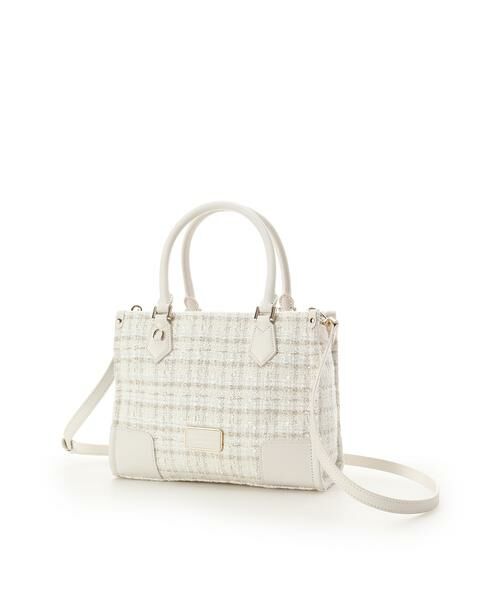 Samantha Thavasa / サマンサタバサ ハンドバッグ | [Holiday Collection]ファンシーツイード スクエアハンドバッグ | 詳細18