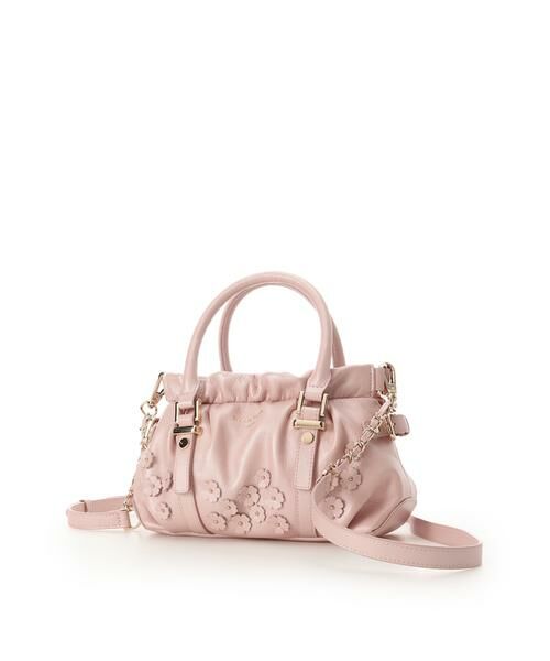 Samantha Thavasa / サマンサタバサ ハンドバッグ | [Holiday Collection]フラワーデザイン サマンサ ルプリュ・ミニョン ハンドバッグ ミニサイズ | 詳細12