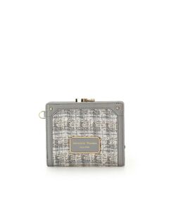 Samantha Thavasa / サマンサタバサ 財布・コインケース・マネークリップ | [Holiday Collection]ファンシーツイード口金折財布