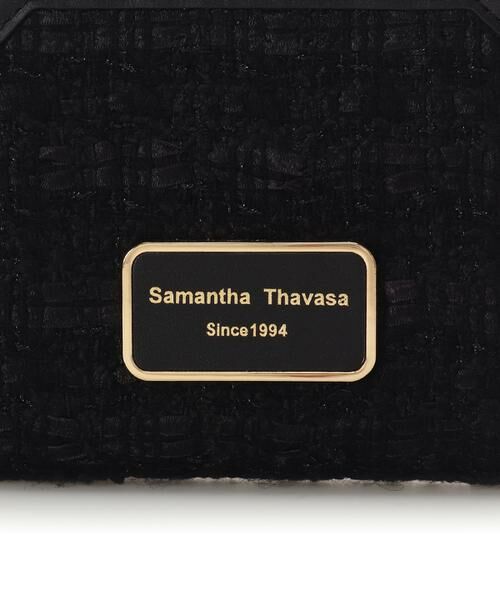 Samantha Thavasa / サマンサタバサ 財布・コインケース・マネークリップ | [Holiday Collection]ファンシーツイード口金折財布 | 詳細6