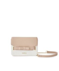 Samantha Thavasa / サマンサタバサ ショルダーバッグ | ループツイードデザイン エムシュシュⅢ ショルダーバッグ