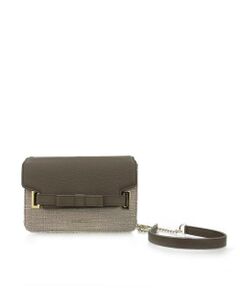 Samantha Thavasa / サマンサタバサ ショルダーバッグ | ループツイードデザイン エムシュシュⅢ ショルダーバッグ