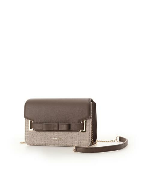 Samantha Thavasa / サマンサタバサ ショルダーバッグ | ループツイードデザイン エムシュシュⅢ ショルダーバッグ | 詳細24