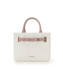 Samantha Thavasa / サマンサタバサ トートバッグ | ループツイードデザイン エムシュシュⅢ トートバッグ