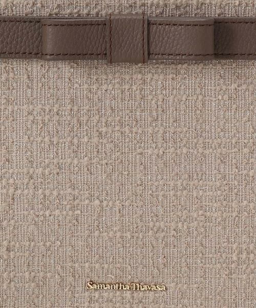 Samantha Thavasa / サマンサタバサ トートバッグ | ループツイードデザイン エムシュシュⅢ トートバッグ | 詳細23