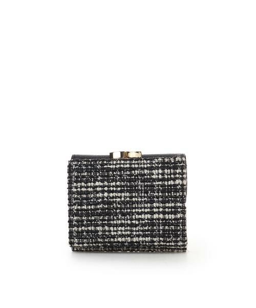 Samantha Thavasa / サマンサタバサ 財布・コインケース・マネークリップ | ループツイードデザイン エムシュシュⅢ 口金折財布 | 詳細2