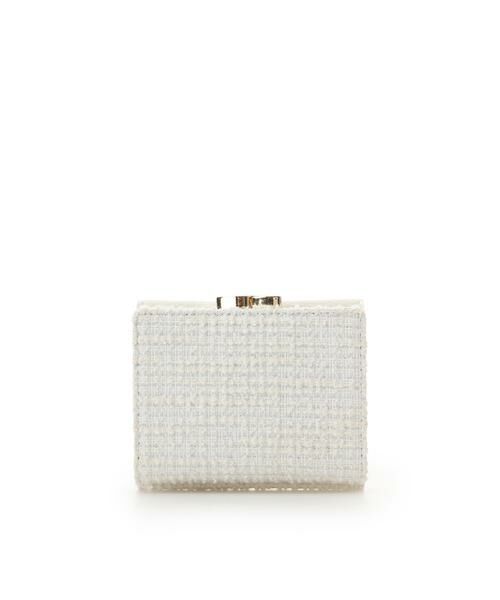 Samantha Thavasa / サマンサタバサ 財布・コインケース・マネークリップ | ループツイードデザイン エムシュシュⅢ 口金折財布 | 詳細8