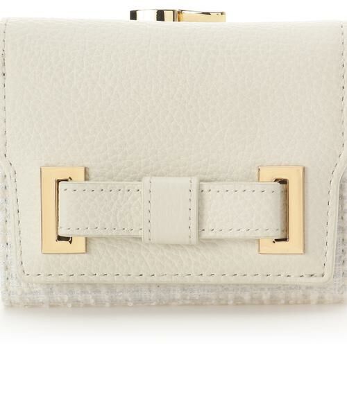 Samantha Thavasa / サマンサタバサ 財布・コインケース・マネークリップ | ループツイードデザイン エムシュシュⅢ 口金折財布 | 詳細12