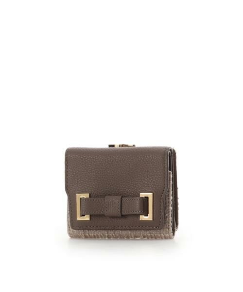 Samantha Thavasa / サマンサタバサ 財布・コインケース・マネークリップ | ループツイードデザイン エムシュシュⅢ 口金折財布 | 詳細19