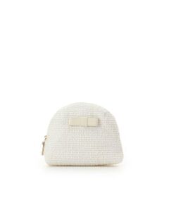 Samantha Thavasa / サマンサタバサ ポーチ | ループツイードデザイン エムシュシュⅢ ポーチ