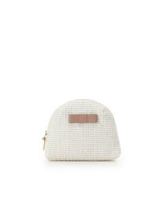 Samantha Thavasa / サマンサタバサ ポーチ | ループツイードデザイン エムシュシュⅢ ポーチ