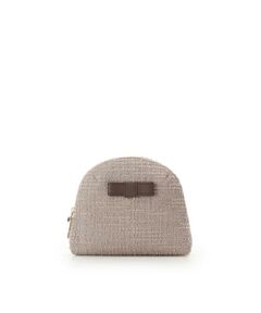 Samantha Thavasa / サマンサタバサ ポーチ | ループツイードデザイン エムシュシュⅢ ポーチ