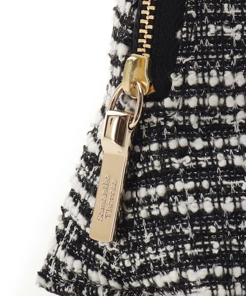 Samantha Thavasa / サマンサタバサ ポーチ | ループツイードデザイン エムシュシュⅢ ポーチ | 詳細5