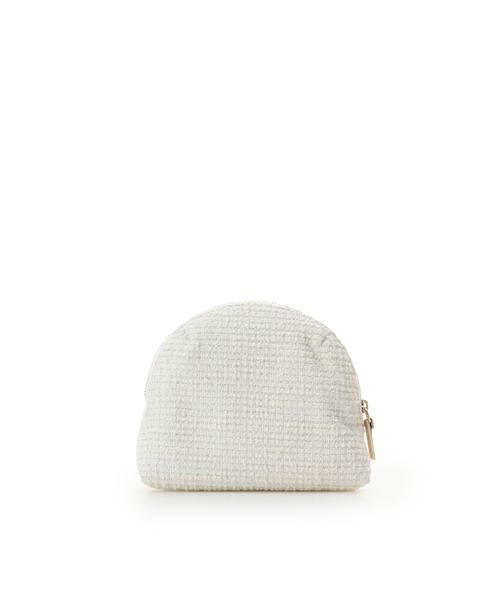 Samantha Thavasa / サマンサタバサ ポーチ | ループツイードデザイン エムシュシュⅢ ポーチ | 詳細14