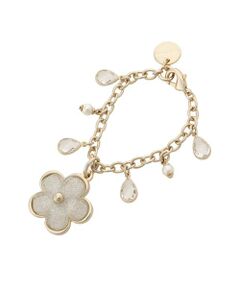 Samantha Thavasa / サマンサタバサ チャーム | クリアラメフラワーバッグチャーム