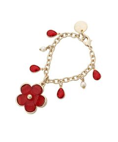 Samantha Thavasa / サマンサタバサ チャーム | クリアラメフラワーバッグチャーム